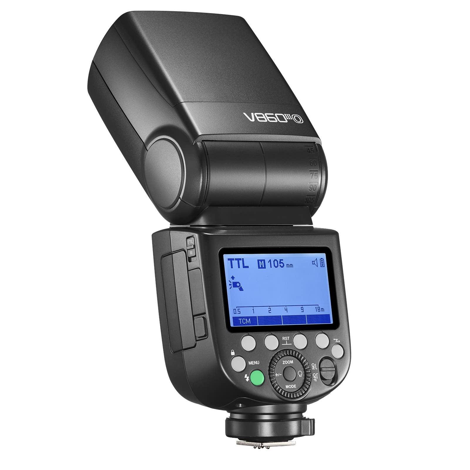 Godox V860III-O Flash Speedlite for Olympus & Panasonic Cameras - GN60, 2.4G Wireless, HSS 1/8000, 1.5s Recycle Time, 10-Level LED Modeling Light with ML-CD15 Diffuser - Perfect for Wedding, Portrait & Event Photography