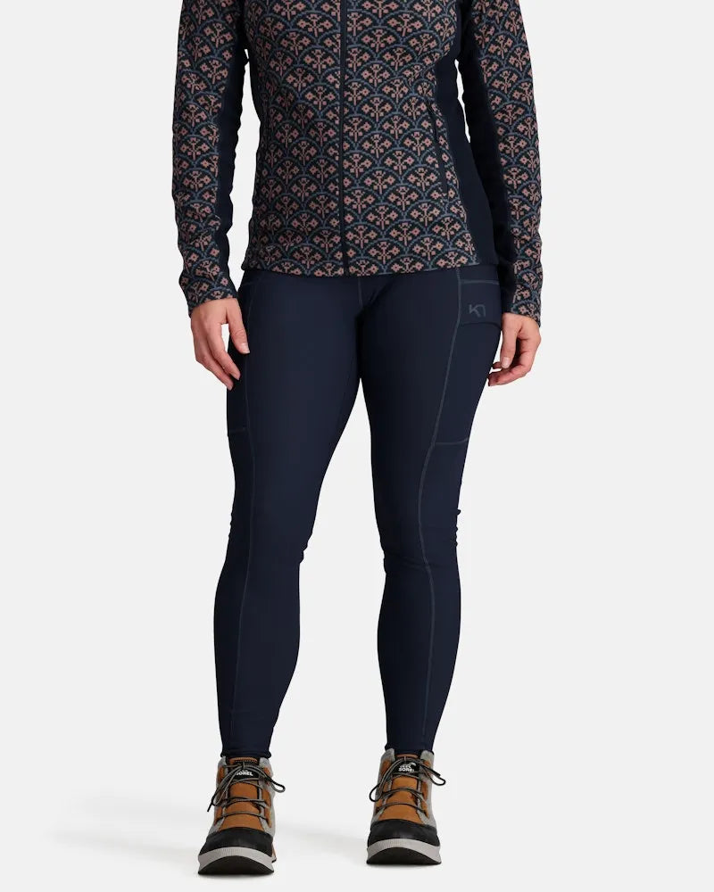 Kari Traa Women's Ruth Thermal Tights - Winter Running & Skiing Base Layer for Cold Weather - 2025 Edition