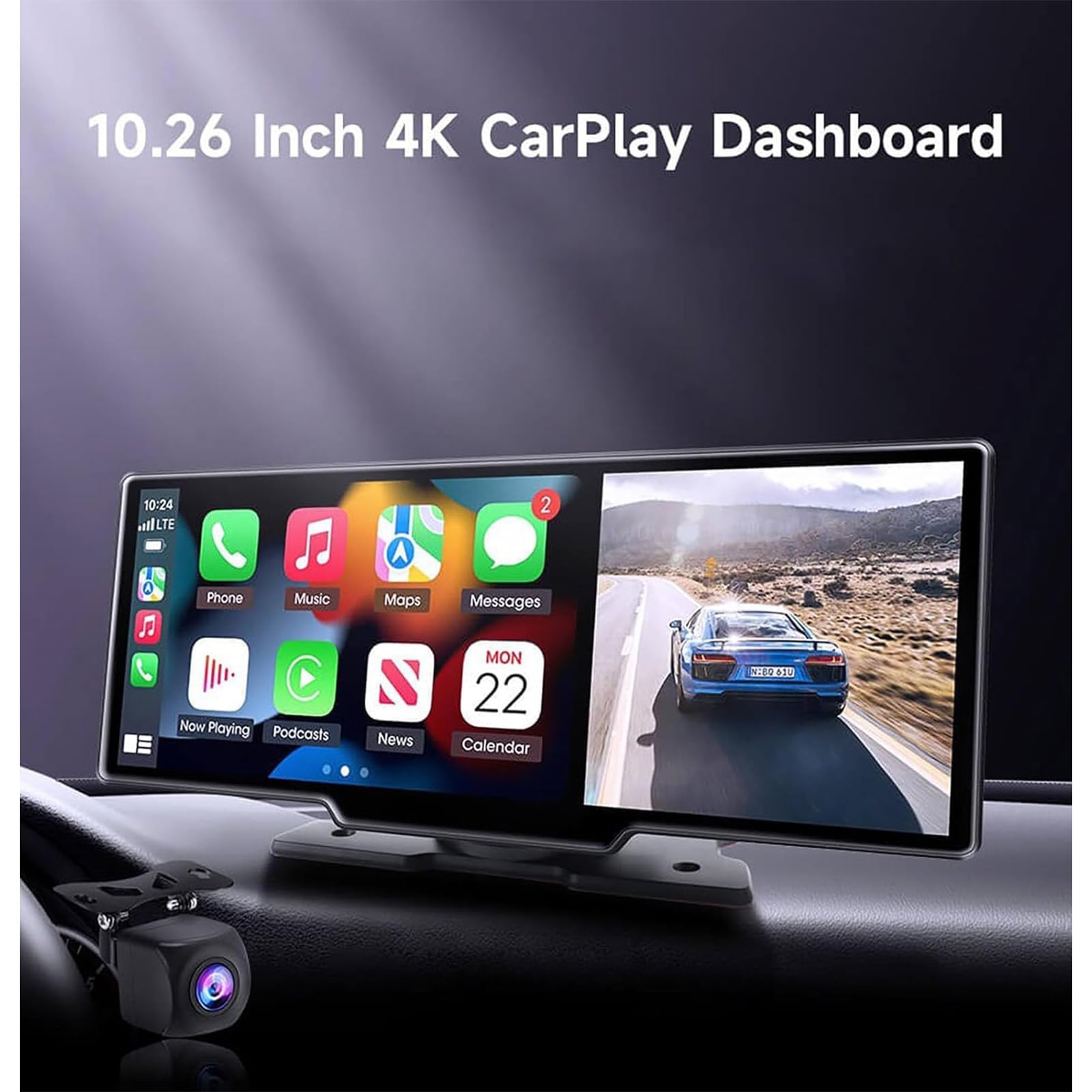 Driveplay Pro 2.0 Wireless CarPlay Screen - 10.26