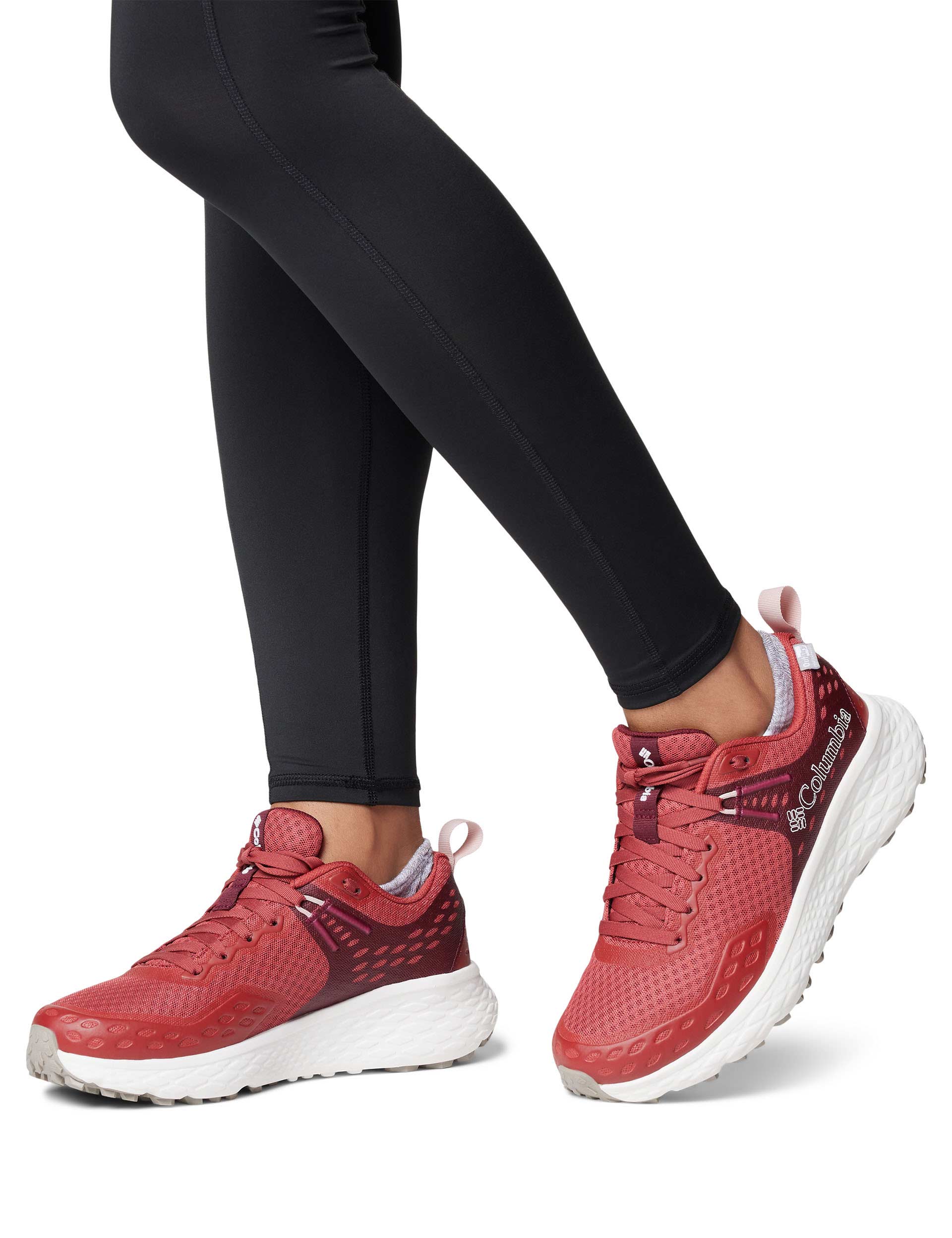 Konos TRS II OutDry Hiking Shoes for Men & Women - Waterproof Trail Running Shoes in Dusty Crimson/Chianti - Perfect for Outdoor Adventures & Mountain Trekking
