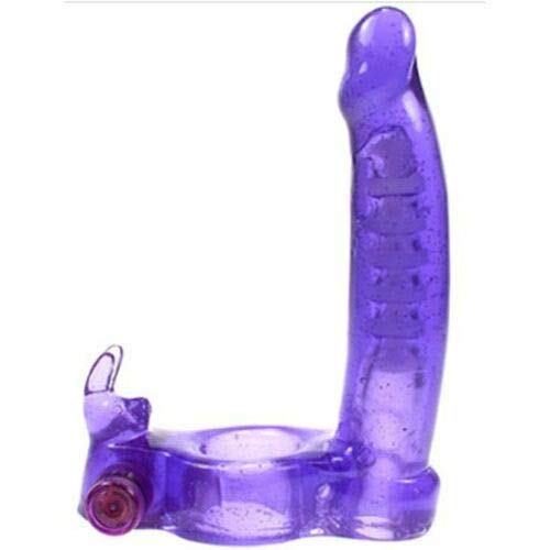 Double Penetration Couples Massage Ring - Dual Stimulation Adult Toy for Enhanced Intimacy | Perfect for Couples Play & Sensual Massage