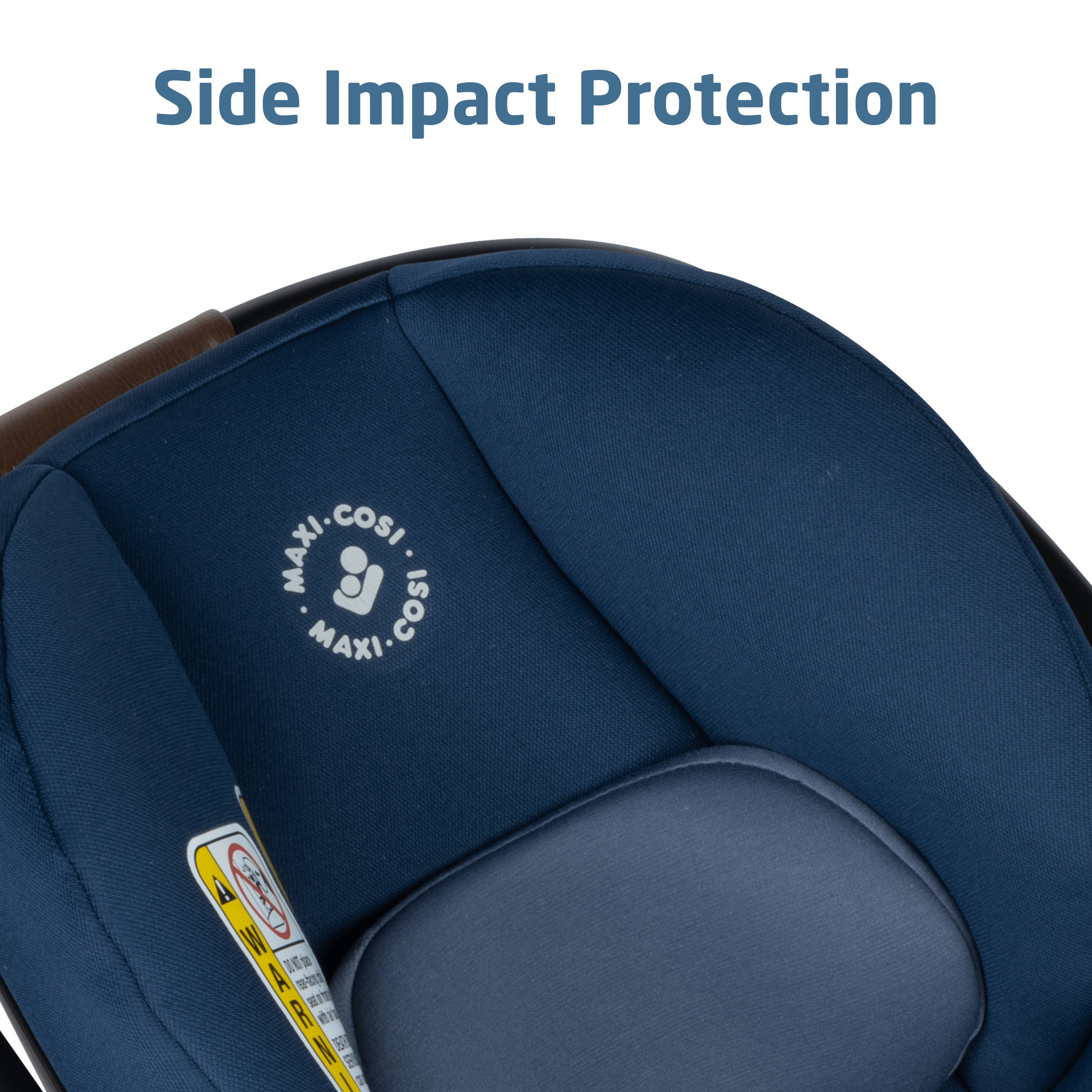 Maxi Cosi Mico Luxe Infant Car Seat with Vegan Leather Grip - Premium Baby Safety Car Seat for Newborns - Perfect for Travel, Shopping & Family Outings