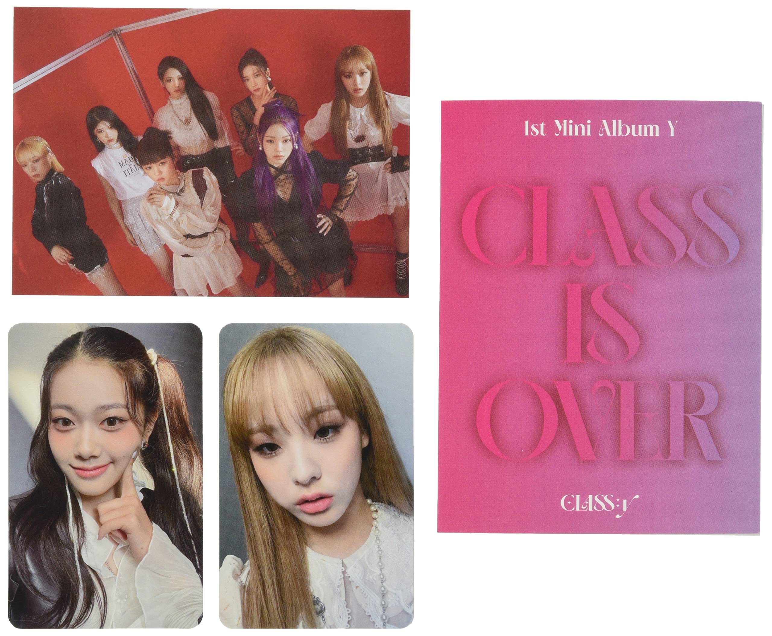 Y - Class Is Over - Platform Album Version - Includes Card Holder, PVC Photocard Album, Photocard & Postcard - Perfect for K-Pop Collectors, Gift Giving & Fan Merch Displays