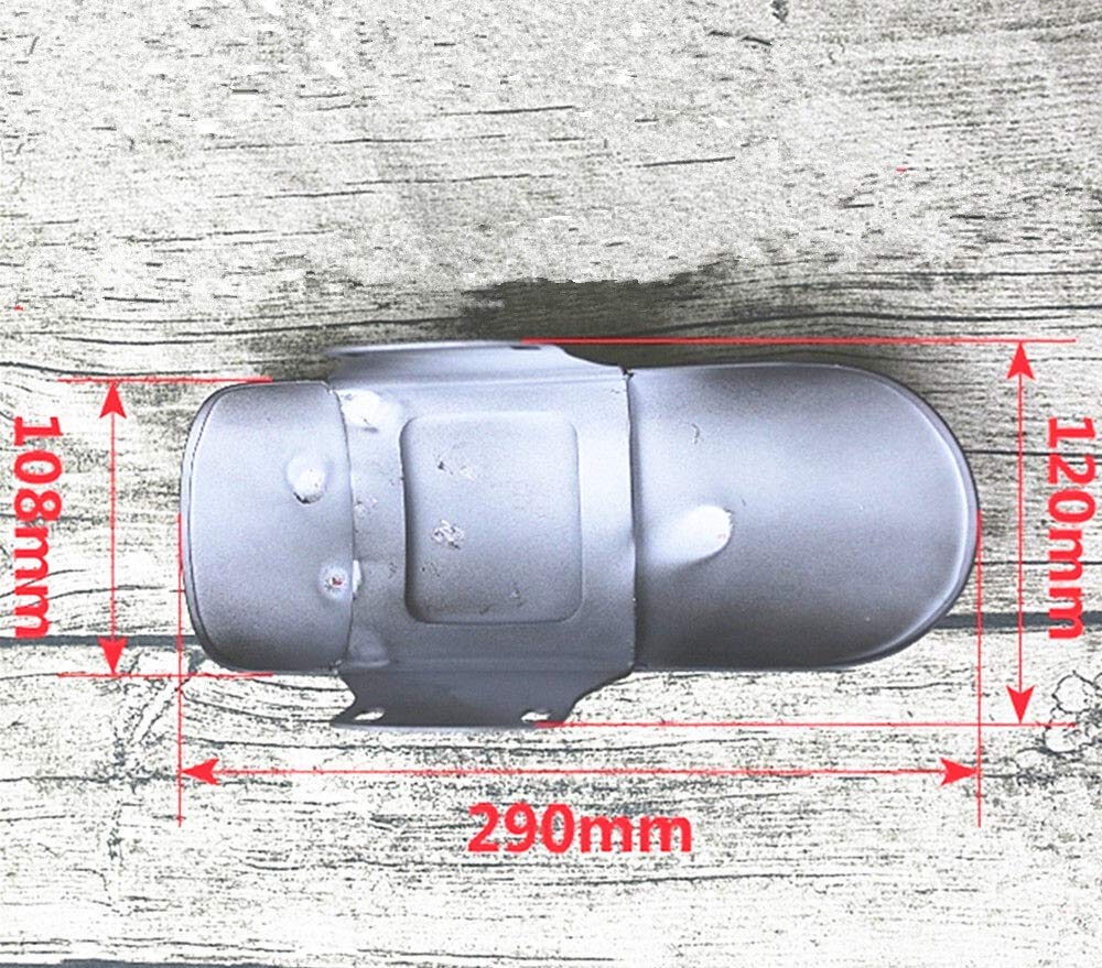 Premium Motorcycle Front Fender Splash Guard - Universal Fit for Cafe Racer & Classic Bikes - Dust & Mud Protection - Durable Motorcycle Accessories for All-Weather Riding & Storage Protection
