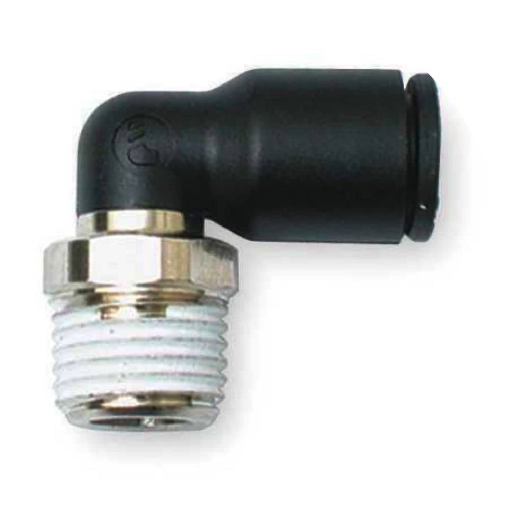 Genuine 3109 60 11 Male Elbow 90 Degree 3/8 MNPT x Tube Fitting - Pack of 10 - Compatible with Lawn Mower Parts & Outdoor Power Equipment - Perfect for Hydraulic Systems & Garden Tool Repairs