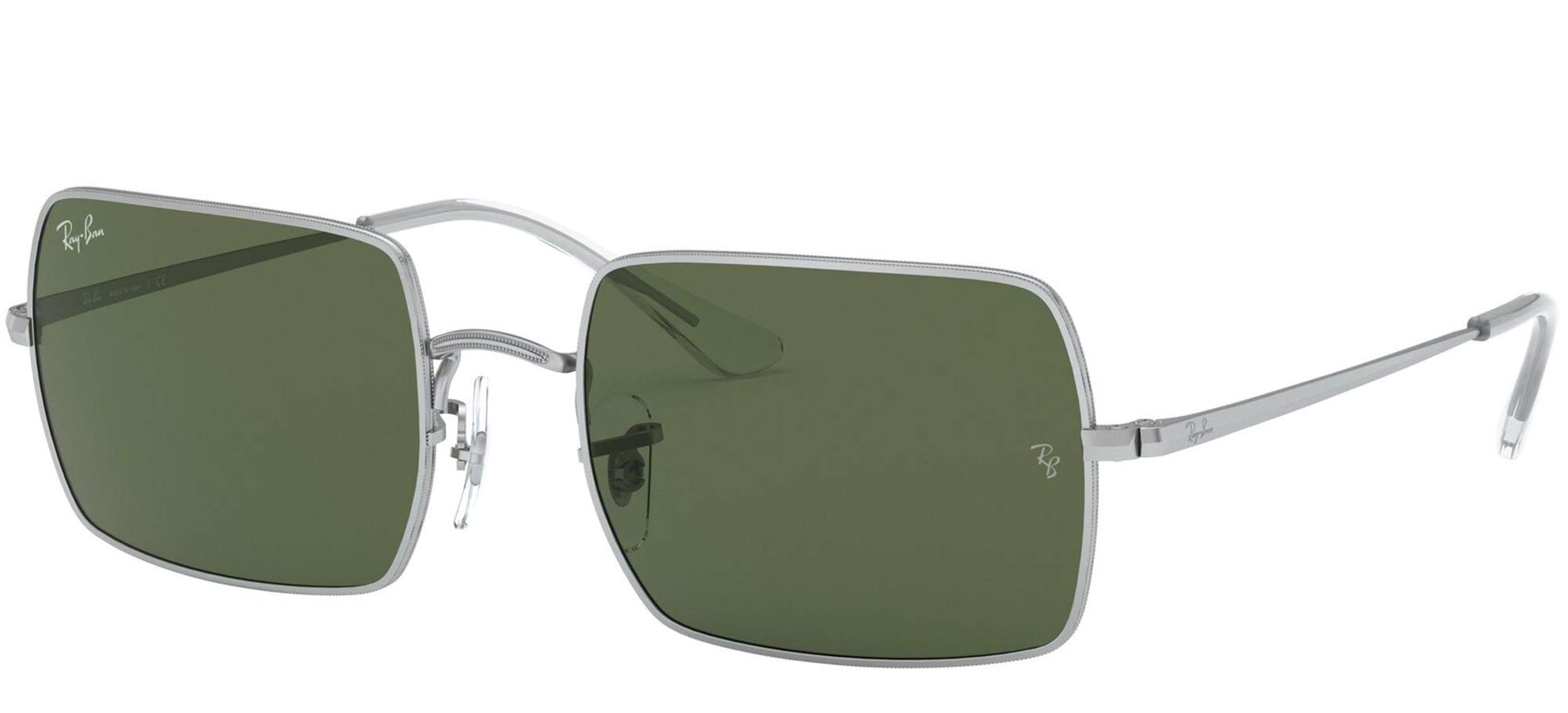Ray-Ban RB1969 Rectangle Sunglasses for Men & Women - Classic UV Protection Polarized Lenses - Perfect for Driving, Beach, and Outdoor Activities