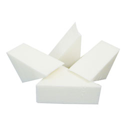 FANTA SEA 32PC Latex-Free Vitamin E Foam Wedges - Makeup Sponges for Flawless Foundation & Concealer Application - Perfect for Beauty Blending, Contouring & Everyday Makeup