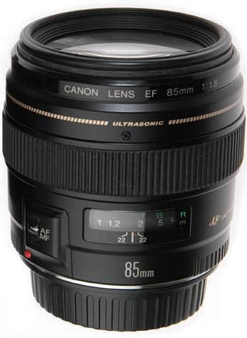 Canon EF 85mm f/1.8 USM Medium Telephoto Prime Lens for Portrait Photography - Perfect for Wedding, Studio & Low Light Shooting