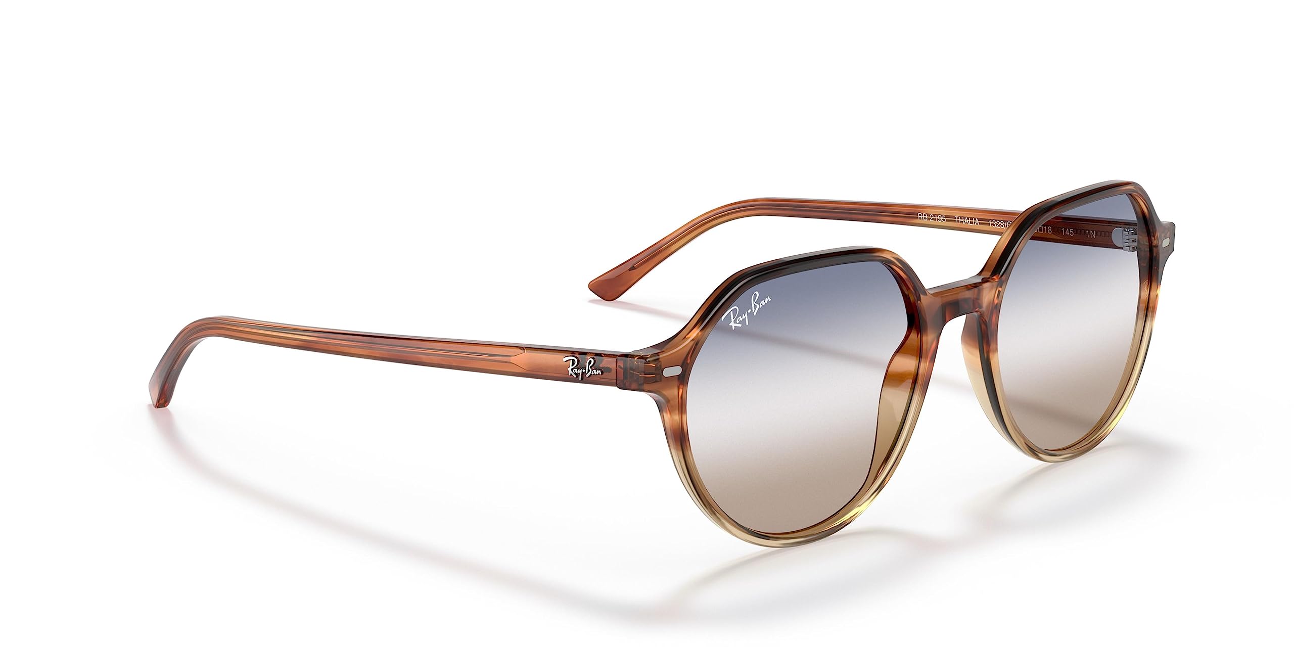 Ray-Ban RB2195 Thalia Square Sunglasses for Women - Classic UV Protection, Polarized Lenses - Perfect for Driving, Beach & Outdoor Activities