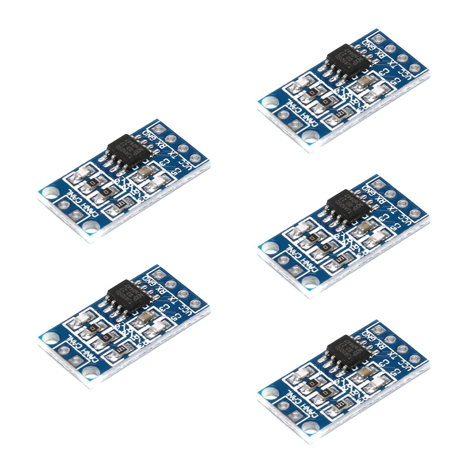 5Pcs TJA1050 CAN Controller Module - High-Speed CAN Bus Transceiver Board with TJA1050 Chip for Arduino, Raspberry Pi, and Automotive Applications - Perfect for DIY Projects, Vehicle Diagnostics, and Industrial Automation