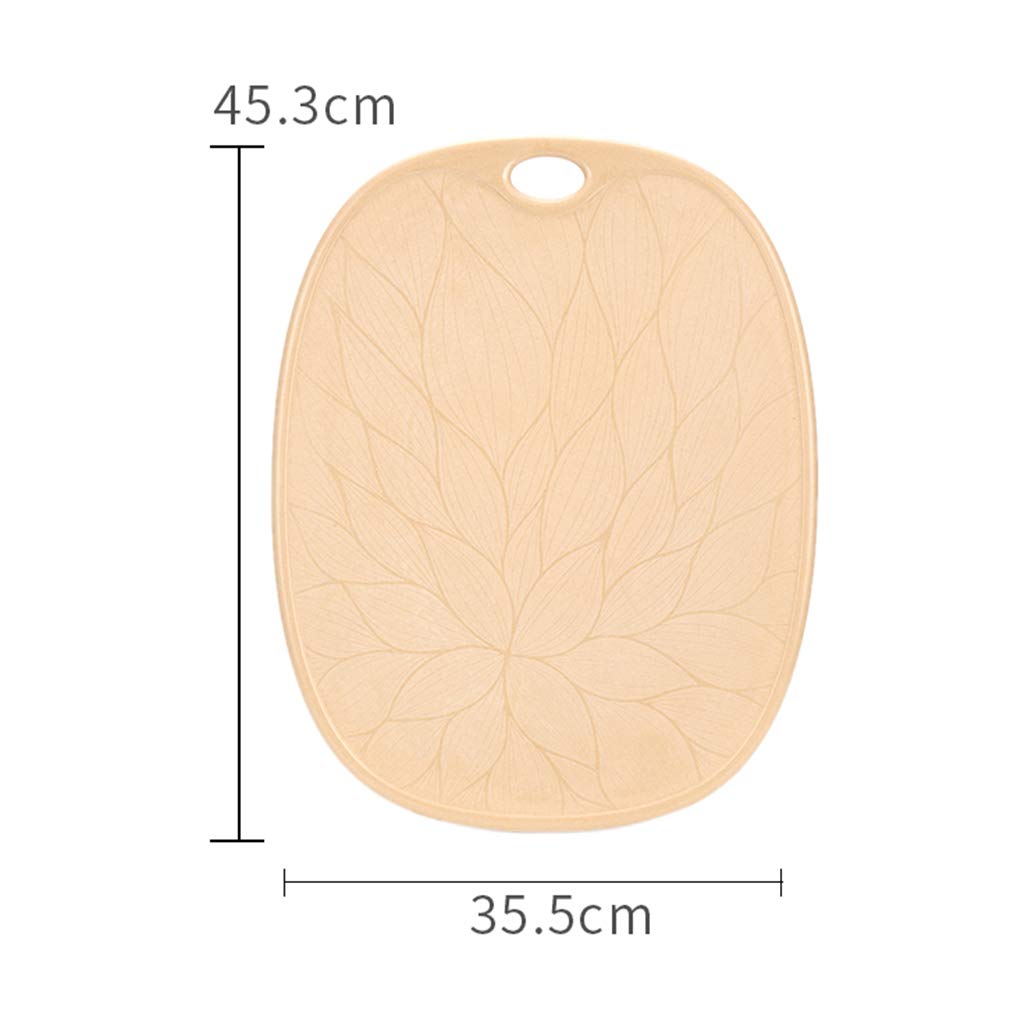 Eco-Friendly Rice Husk Chopping Board with Juice Groove - Durable Kitchen Cutting Board for Baking, Meat, Vegetables & Pasta - Non-Slip, Easy to Clean - Perfect for Home Cooks & Professional Chefs