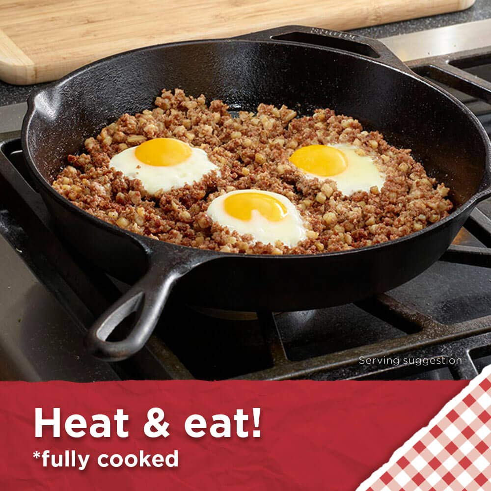 Mary Kitchen Corned Beef Hash - 14 Ounce (Pack of 12) | Canned Beef & Potato Meal for Breakfast, Camping & Emergency Food Storage | Easy to Prepare Comfort Food