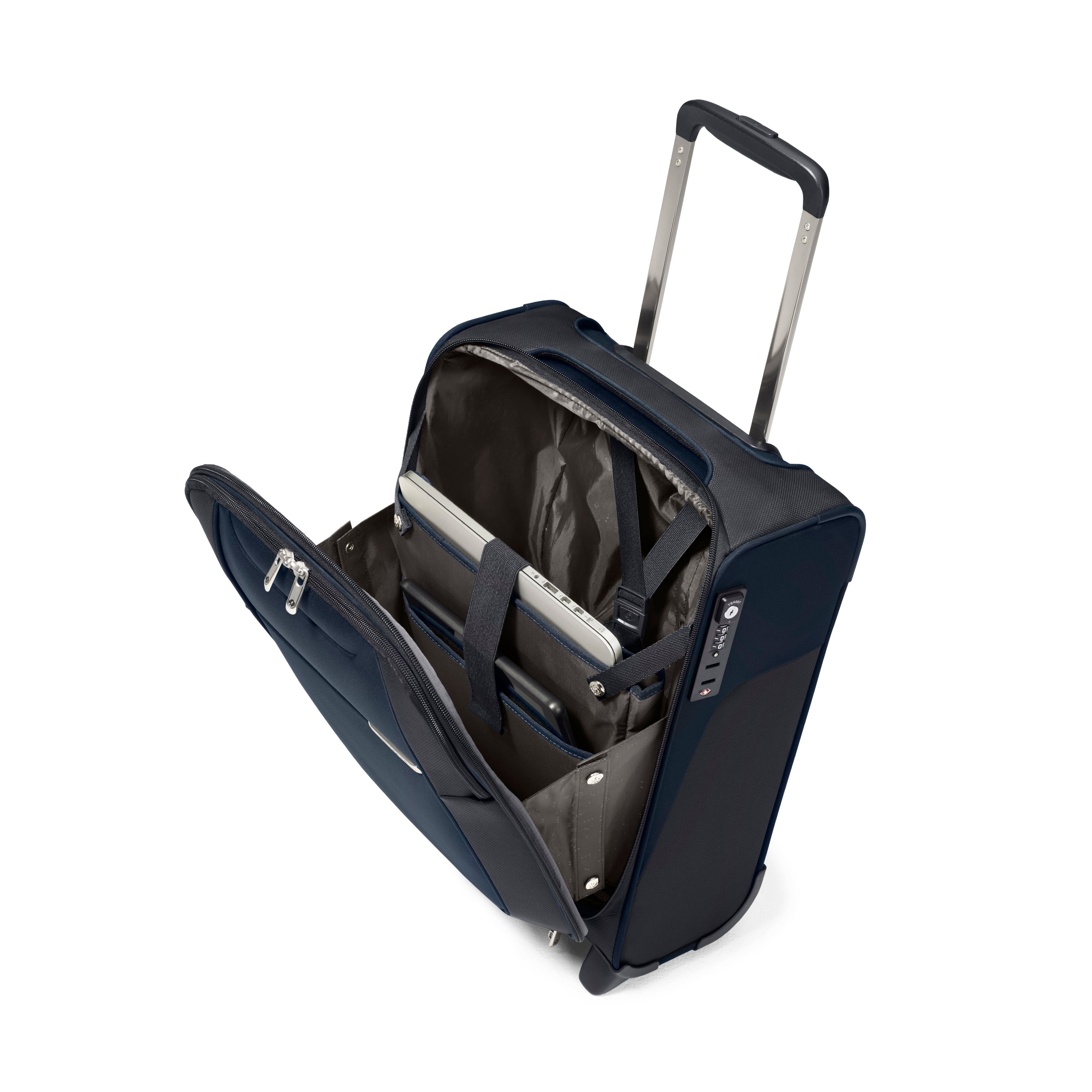 Samsonite D'Lite Underseater Carry-On Luggage - Lightweight Spinner Suitcase for Air Travel, Compact Cabin Bag with 360° Wheels | Perfect for Business Trips & Weekend Getaways