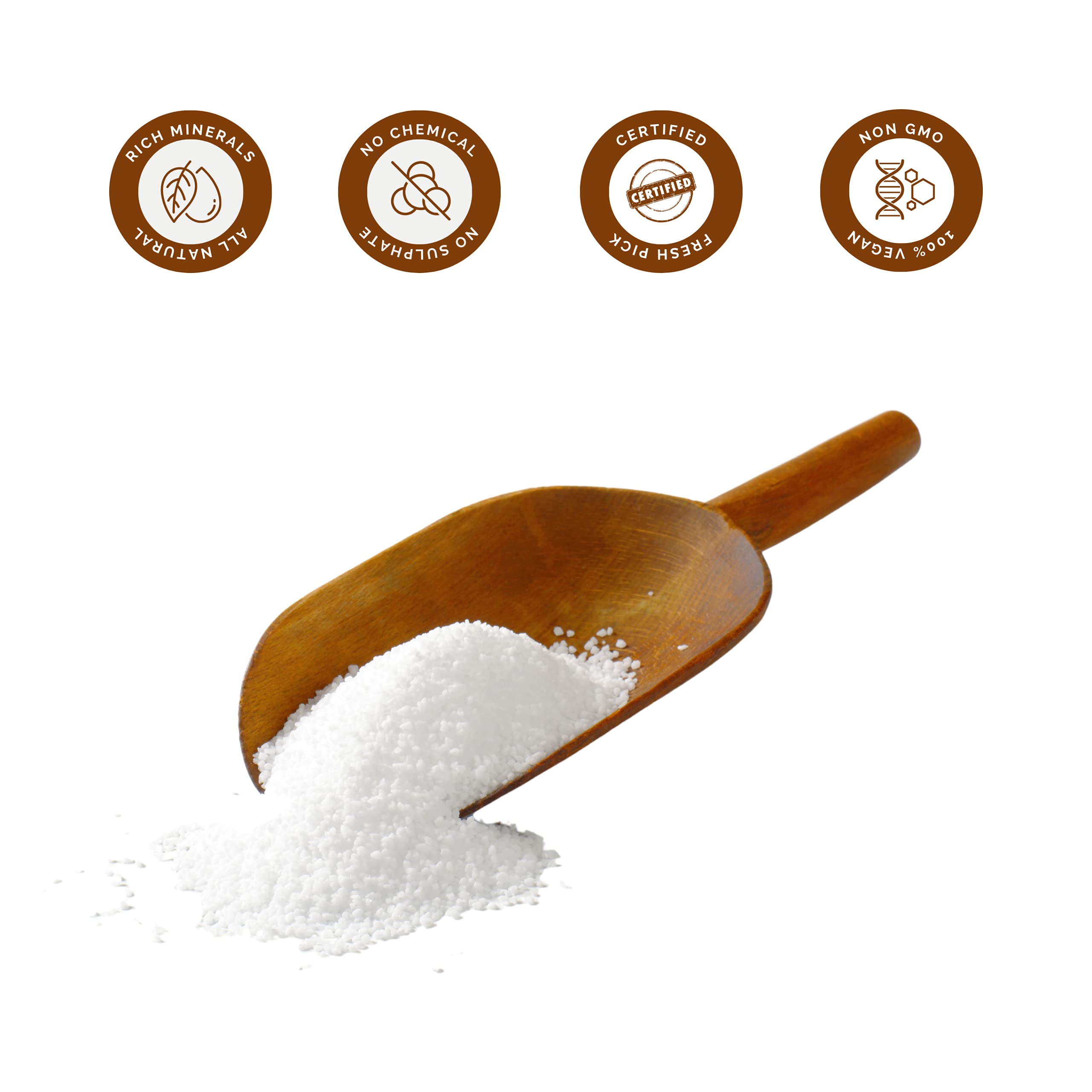 **Vedanum Fortified Aromatic Epsom Salt with Arabic Oud Oil & Minerals – 1KG for Muscle Relief, Skin Care, Body Massage & Relaxation – Perfect for Spa, Bath & Pain Relief Therapy**