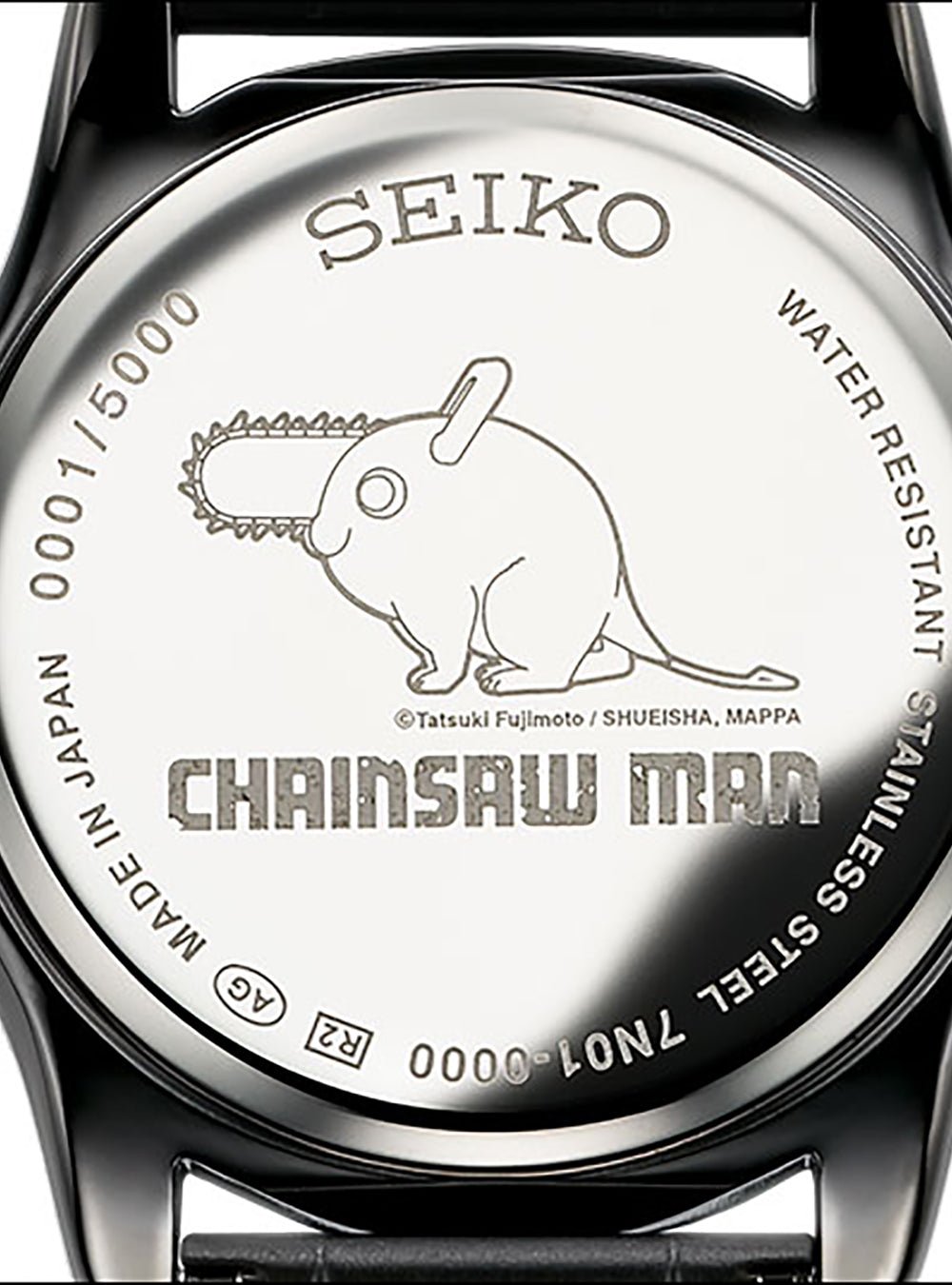 Chainsaw Man × Seiko Collaboration Watch - Limited Edition Japan Made | Anime Collector's Watch for Fans & Fashion Enthusiasts