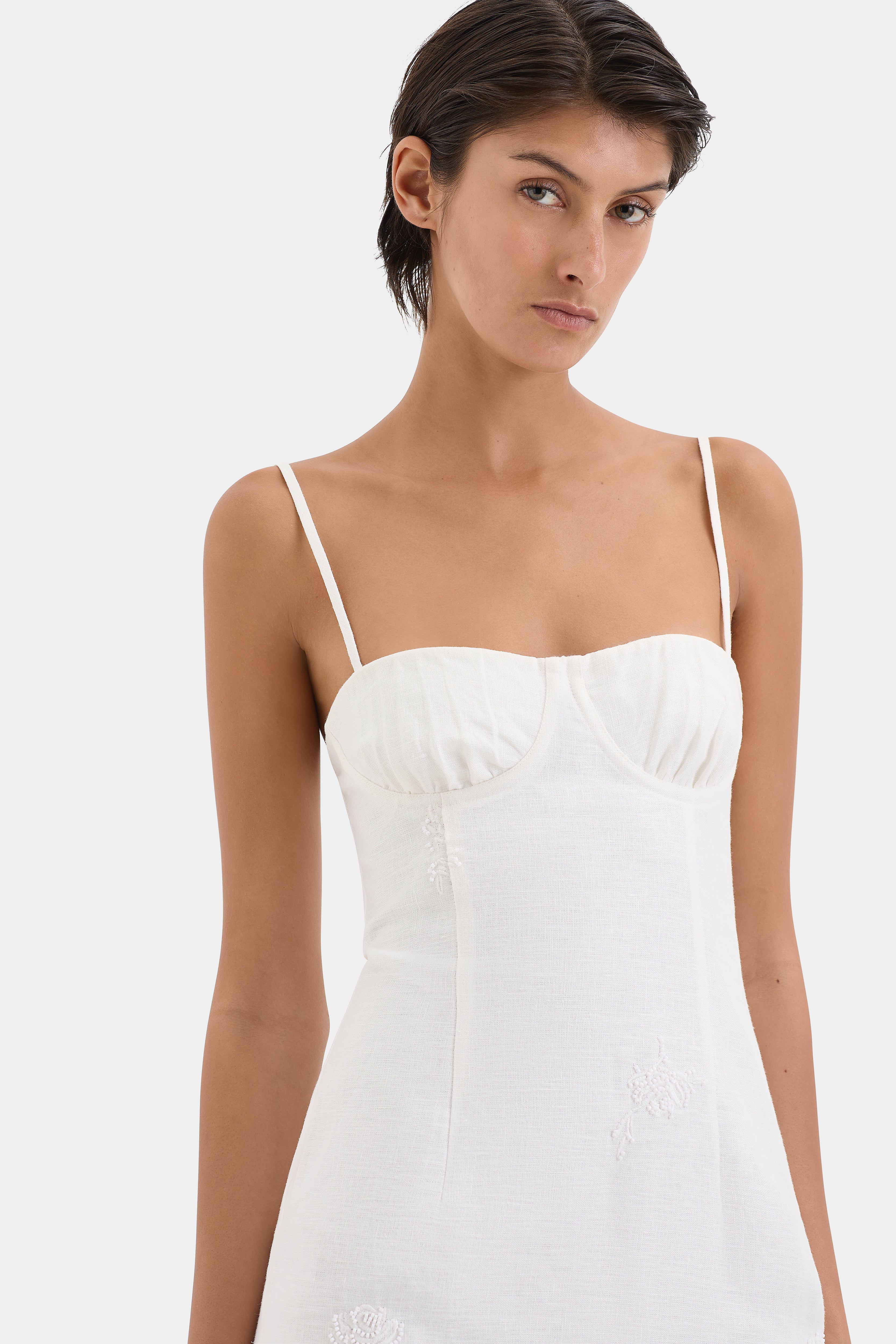 Alessandra Mini Dress - Women's Short Sleeve Bodycon Party Dress for Night Out, Club, Date Night & Special Occasions