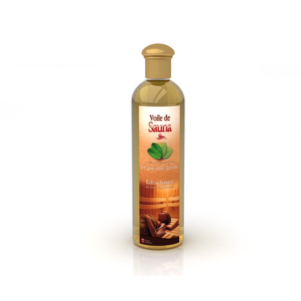 Pure Natural Eucalyptus Mint Sauna Fragrance Oil - 500ml Essential Oil for Relaxation & Aromatherapy - Perfect for Spa, Steam Room & Home Sauna Sessions