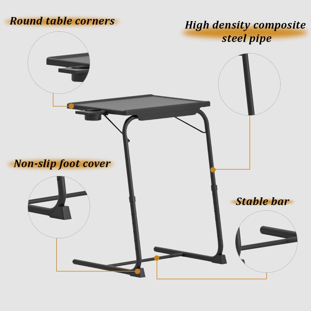 Adjustable TV Tray Table - 20.5