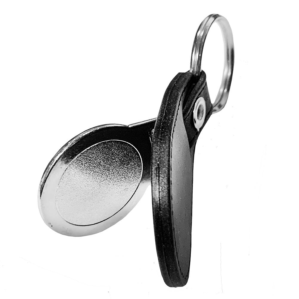 Marathon Gas Oil Petroleum Products - Heavy Duty Round Keychain Key Holder for Men & Women - Vintage Car Company Garage Style Key Ring - Perfect for Car Enthusiasts & Everyday Use