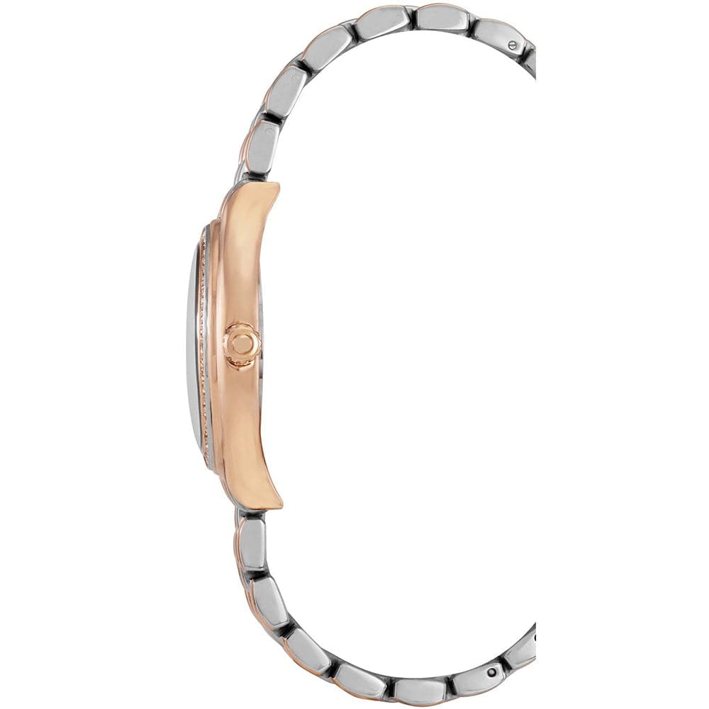 BCBGMAXAZRIA BG50999002 Women's Luxury Fashion Watch - Elegant Stainless Steel Band & Crystal Accents - Perfect for Office, Party & Special Occasions