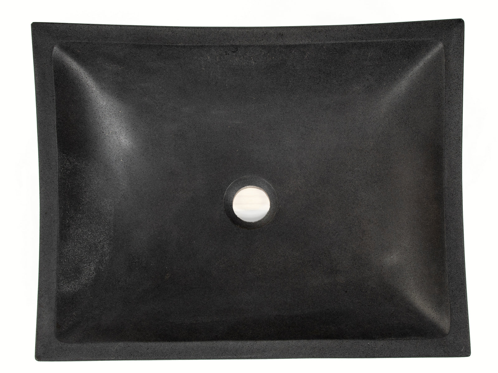 Deep Zen Sink - Honed Lava Stone Bathroom Vanity Basin for Modern & Spa-Inspired Home Decor | Perfect for Zen Gardens, Meditation Spaces & Luxury Bathrooms