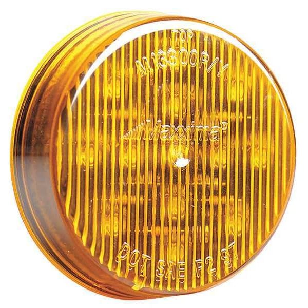 2.5 Inch Amber LED Clearance Light - High Visibility Safety Light for Trucks, Trailers, and Emergency Vehicles