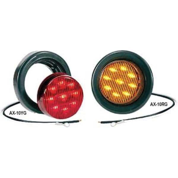 2.5 Inch Amber LED Clearance Light - High Visibility Safety Light for Trucks, Trailers, and Emergency Vehicles