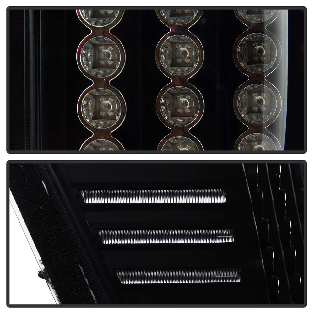 2002-2006 Chevy Avalanche Euro LED Style Rear Brake Tail Lights - High Visibility & Durable for Night Driving & Off-Road Adventures