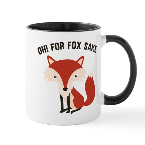 White/Black Inside - Oh! For Fox Sake Mug