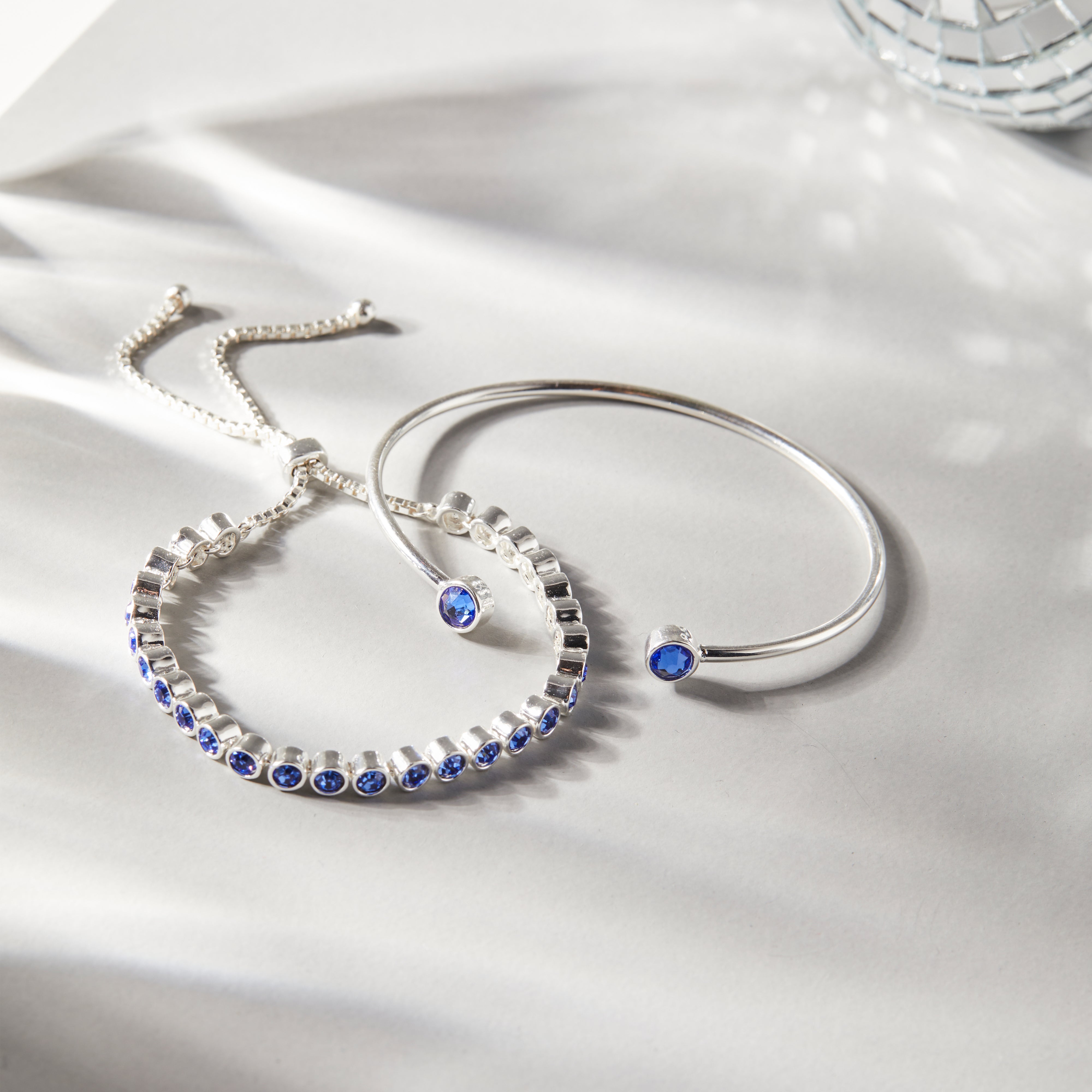 Elegant Bolo Tennis Bracelet with Genuine Sapphire Stones | Perfect for Weddings, Parties & Everyday Wear