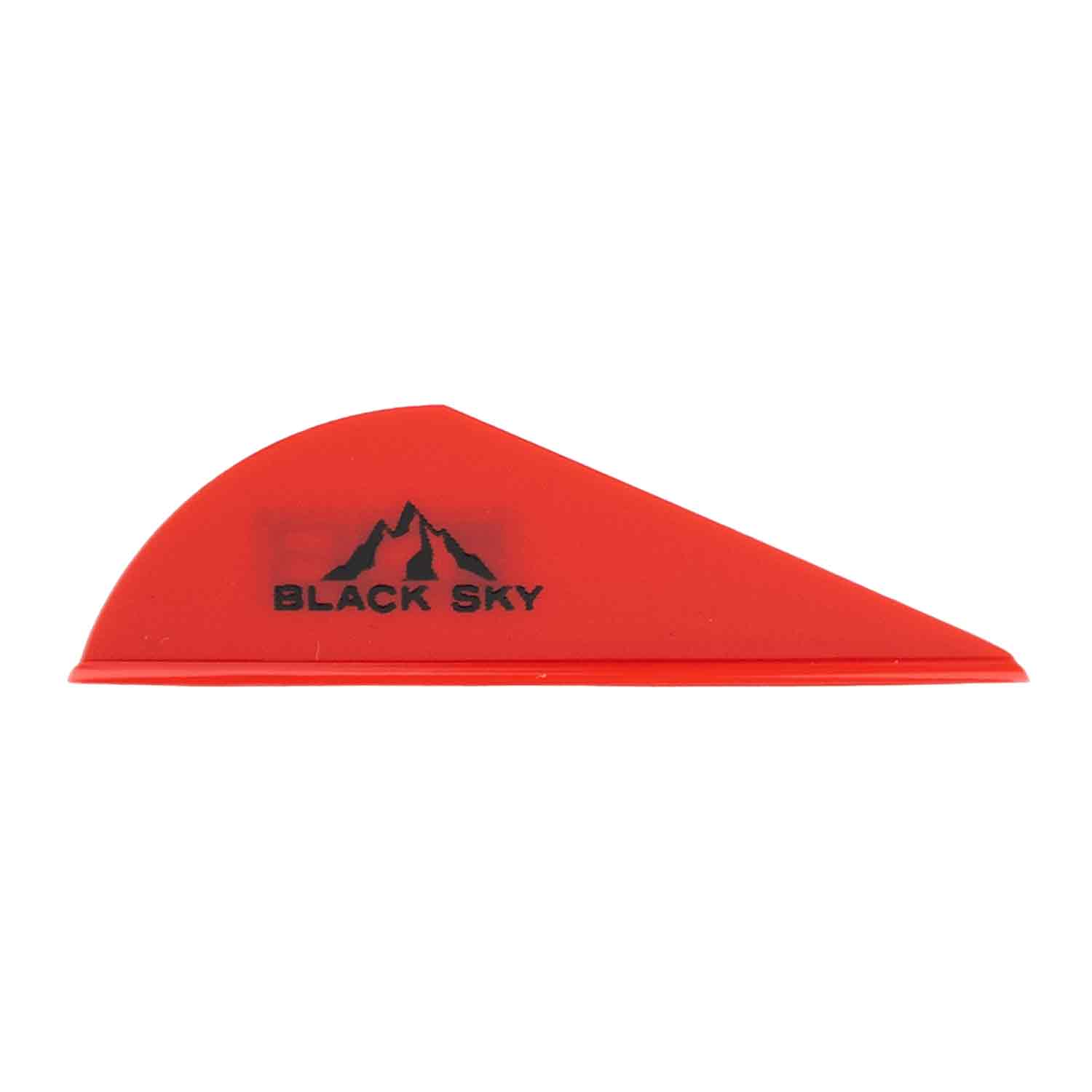 Bohning Black Sky 2 Vanes - High Performance Archery Fletching for Hunting and Target Practice | Perfect for Compound Bows and Traditional Archery