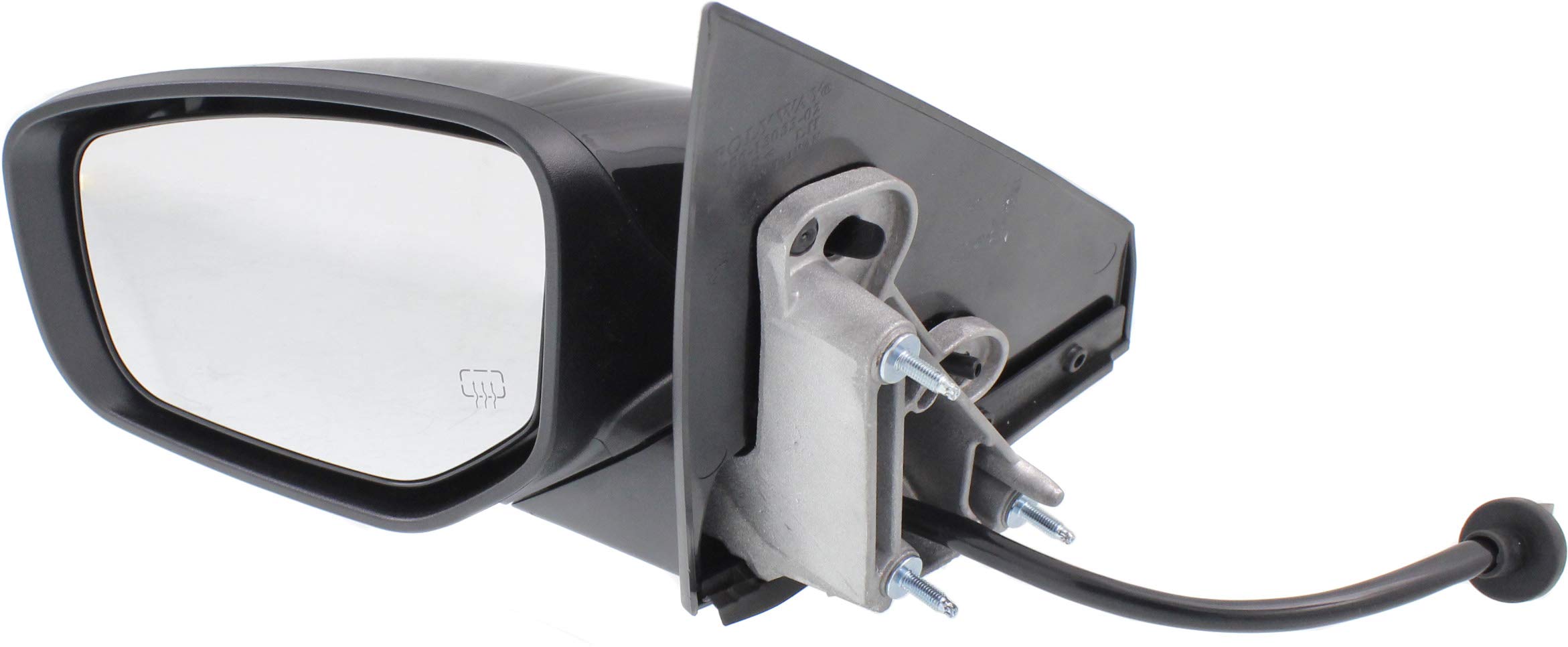 2014-2015 Dodge Dart Driver Side Power Heated Mirror - Garage-Pro Paintable Replacement for Winter Driving & Enhanced Visibility