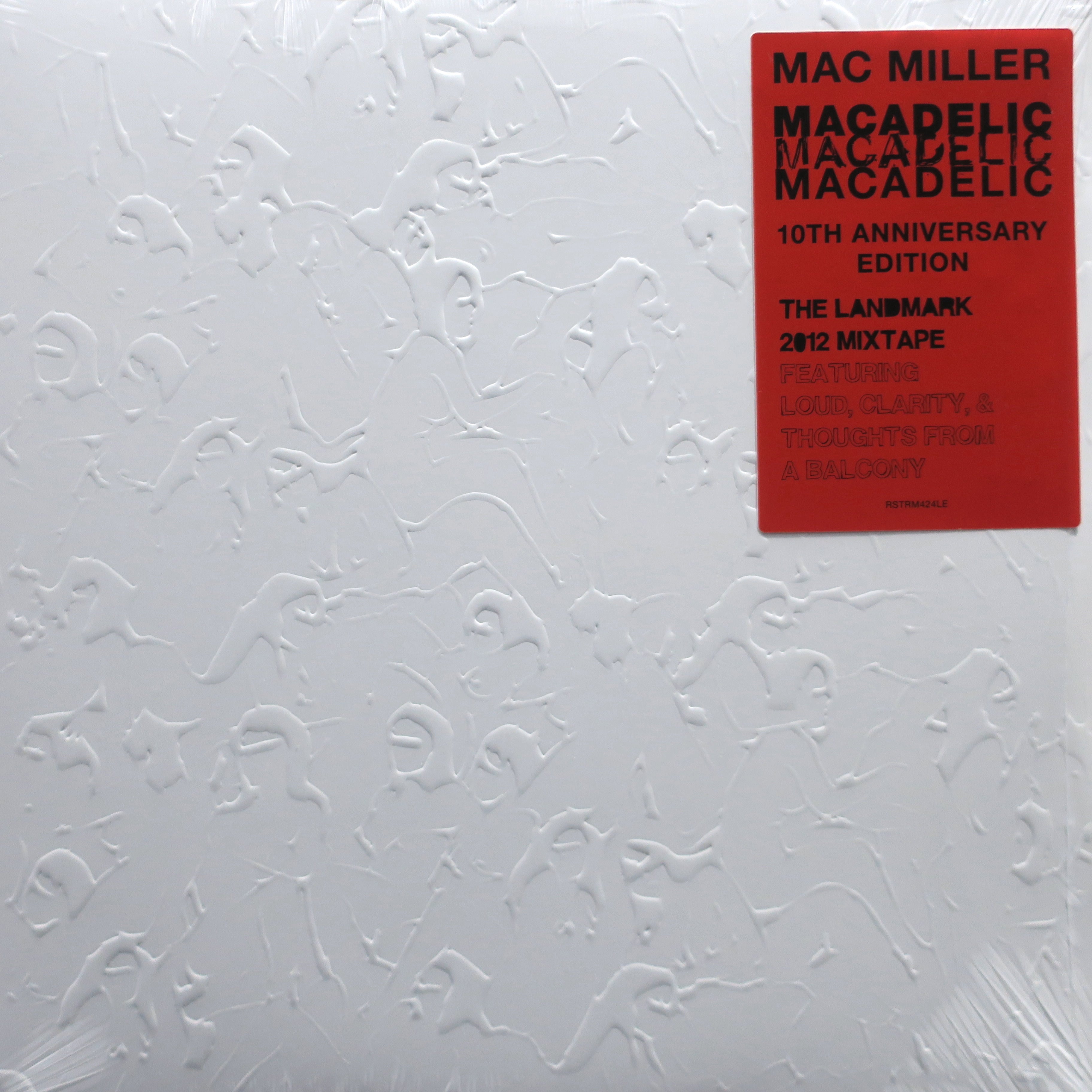 MAC MILLER 'Macadelic' 10th Anniversary Limited Edition SILVER Vinyl 2LP Record - Perfect for Hip-Hop Collectors & Vinyl Enthusiasts, Great for Home Listening & Music Gifts