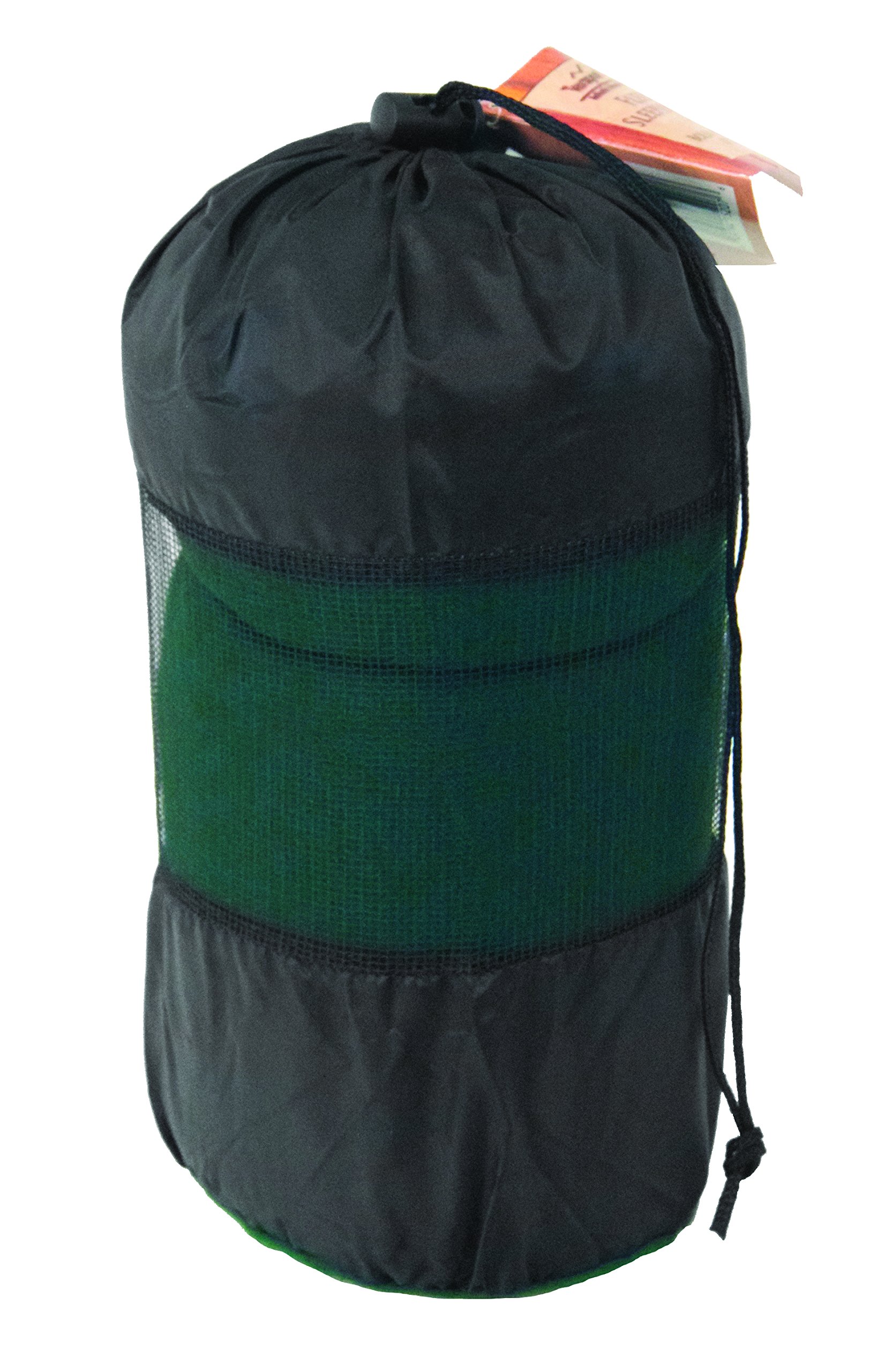 Texsport Ultra-Light Fleece Sleeping Bag - Compact Travel Sleeping Bag & Blanket Liner with Carry Pouch - Perfect for Camping, Hiking & Outdoor Adventures