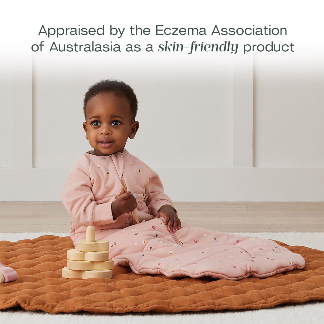 ErgoPouch Jersey Baby Sleep Sack - Long Sleeve Organic Cotton Sleeping Bag for Infants & Toddlers - Soft, Breathable & Comfortable Wear for Nursery, Daycare & Home Use