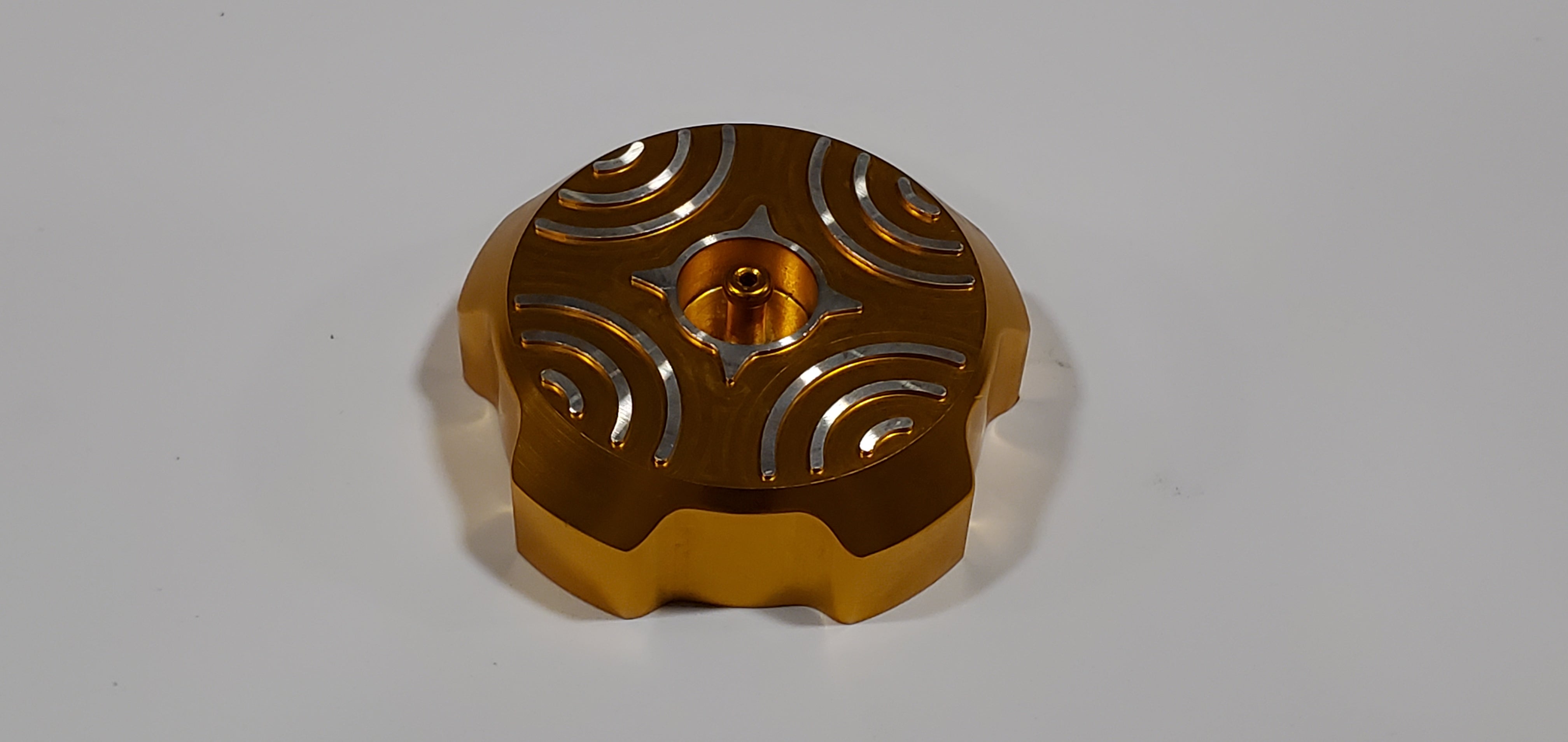 Blazer 110B Gas Cap - Orange Circle Replacement Fuel Cap for Outdoor Equipment - Perfect for Lawn Mowers, Tractors, and Power Tools