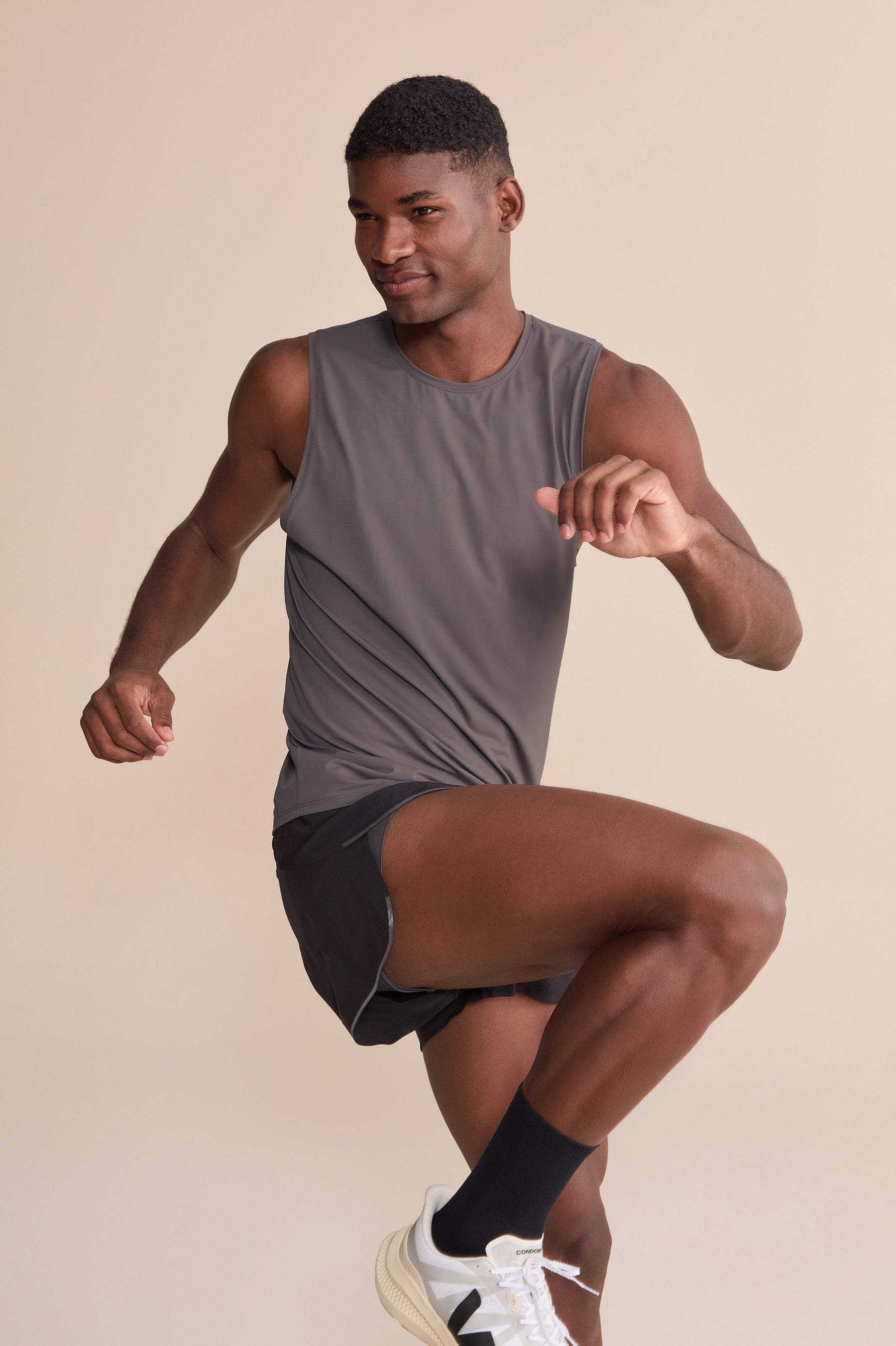 Men's Fit Harmony Tank Top - Breathable Comfort Workout Shirt for Gym, Running & Casual Wear