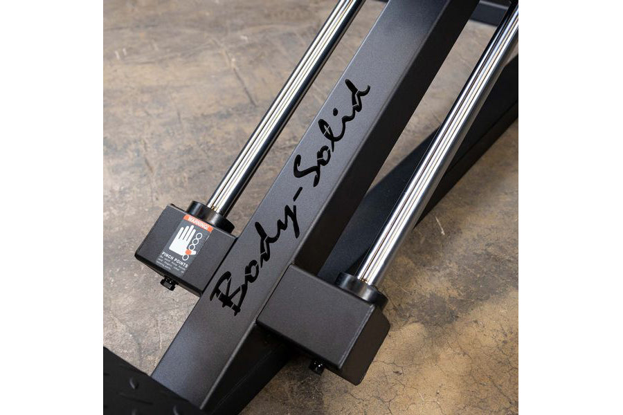 Body Solid GCLP100 Compact Leg Press and Hack Squat Machine for Home Gym - Strength Training Equipment for Legs, Glutes & Lower Body Workouts