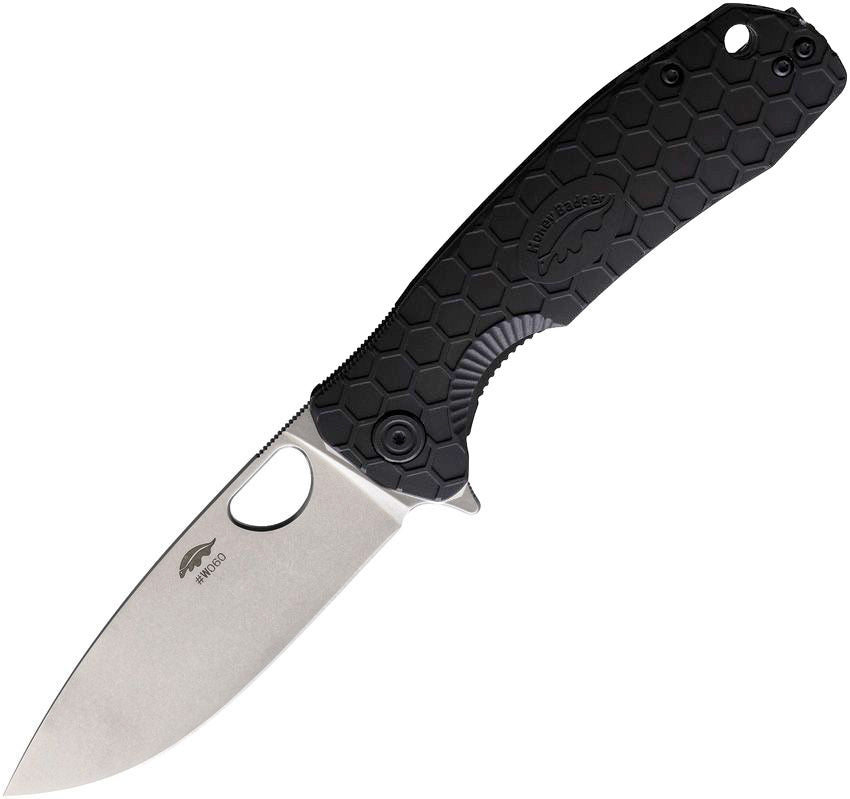 Honey Badger HB1286 Limited Edition Large Flipper Knife - Premium D2 Steel Blade for Outdoor Camping, Hunting & Survival Gear | Tactical EDC Pocket Knife