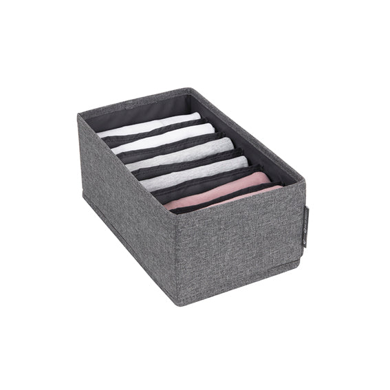 6-Compartment Drawer Organizer - Grey or Beige Storage Box for Kitchen, Office & Bathroom Organization