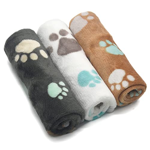 Gray/Brown/White Paw(pack of 3)