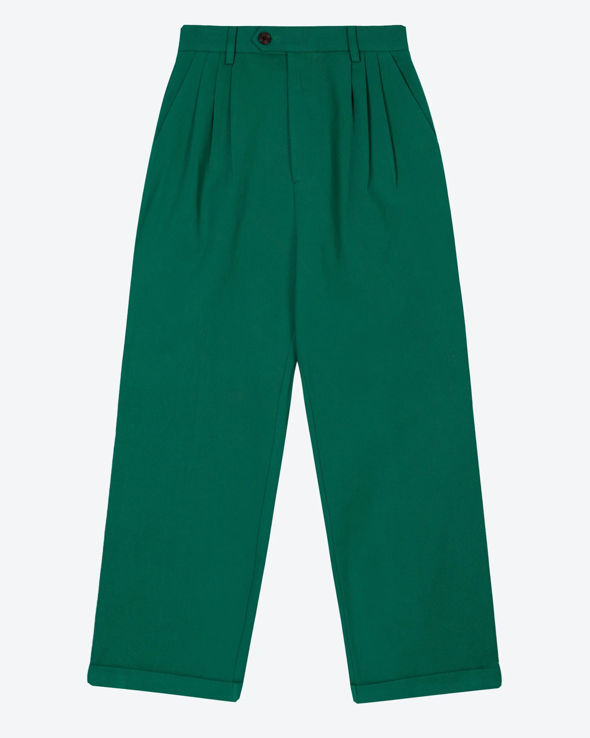 Lowie Women's High Waist Pixie Pleat Front Dress Pants for Work & Office - Comfortable Stretch Trousers for Business Casual & Professional Wear