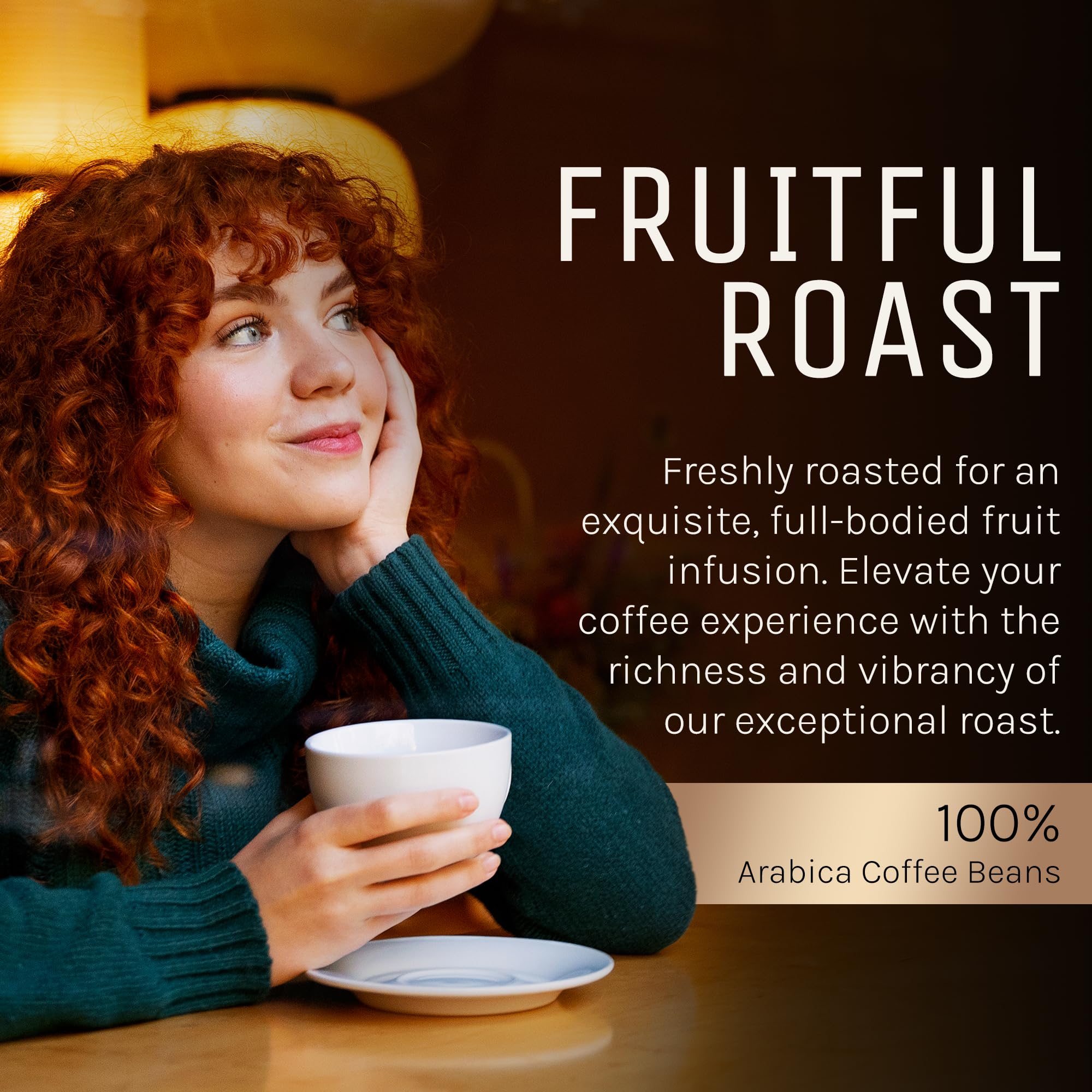 Premium Ethiopian Yirgacheffe Coffee Beans - Rich & Bold Whole Bean, Medium Roast with Fruity Notes, 2 lb Bag | Fresh Gourmet Coffee for Home Brewing, Office Use & Gifts