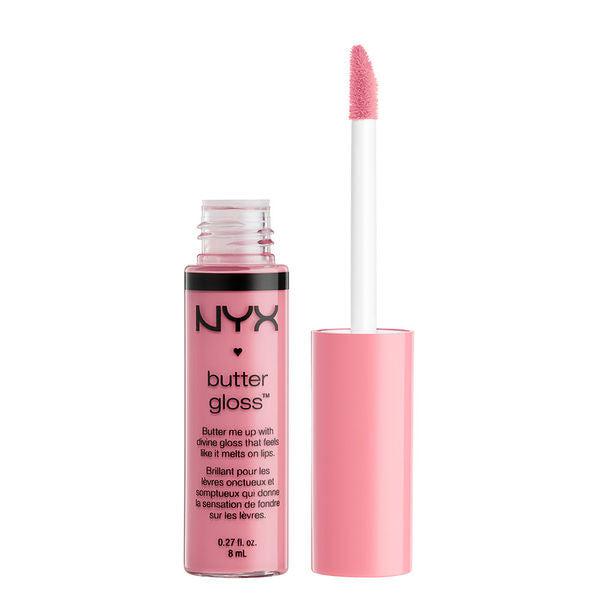 NYX Butter Gloss - Non-Sticky Lip Gloss with Sheer Shine & Hydrating Formula - Perfect for Everyday Wear, Date Night & Makeup Looks