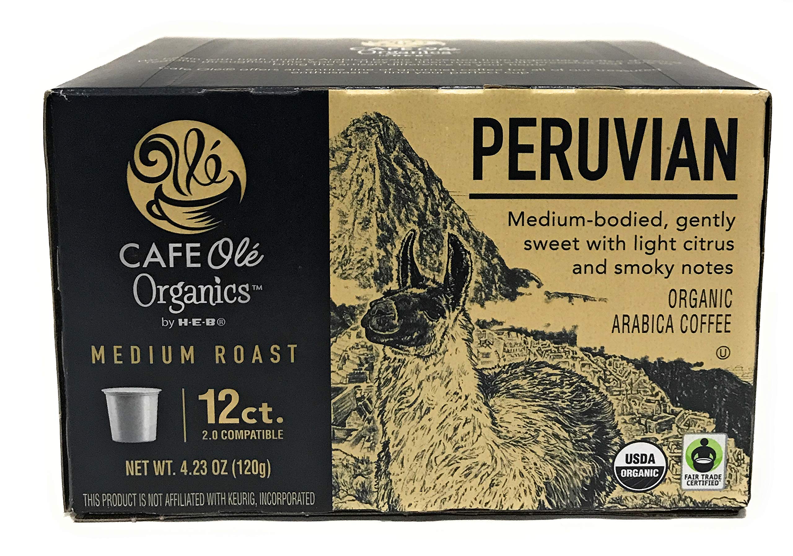 Premium Peruvian, Guatemalan, Nicaraguan Coffee K-Cups Variety Pack - 12 Count (36 Cups) 3-Pack Bundle - Perfect for Office, Home Brewing & Gourmet Coffee Gifts