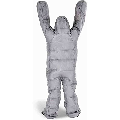 Lightweight Full Body Wearable Sleeping Bag with Feet, Legs & Arms - Comfortable Shaped Sleeping Pouch for Adults | Perfect for Outdoor Camping, Office Naps & Home Lounging