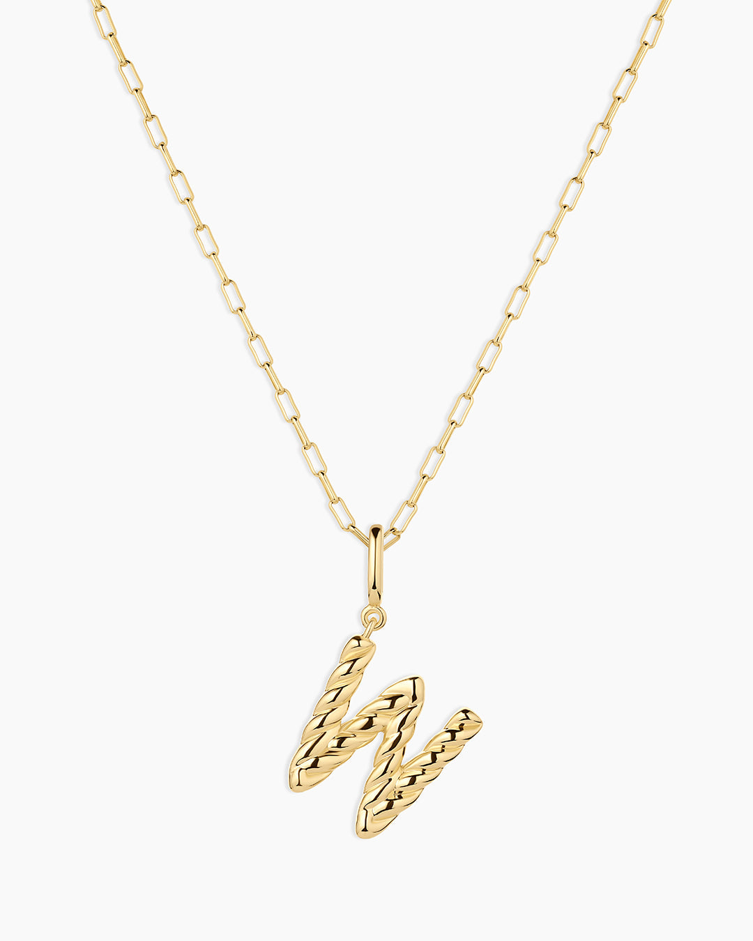 Alphabet Charm Necklace for Women - Personalized Initial Letter Pendant Jewelry for Gifts, Crew Statement Necklace for Everyday Wear & Layering