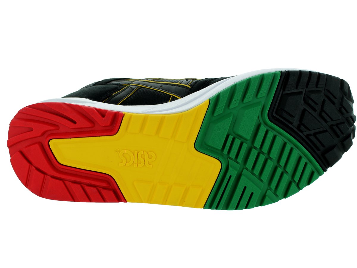 ASICS Gel-Saga Running Shoes for Men - Lightweight Cushioned Sneakers (Rasta Pack) - Perfect for Jogging, Gym Workouts & Casual Wear