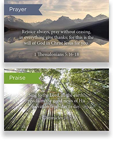 Pass Along Scripture Card Variety Pack - 12 Hand-Picked Designs, 5 of Each (60 Cards Total) - Assortment 9 | Inspirational Bible Verse Cards for Church, Bible Study & Christian Gifts