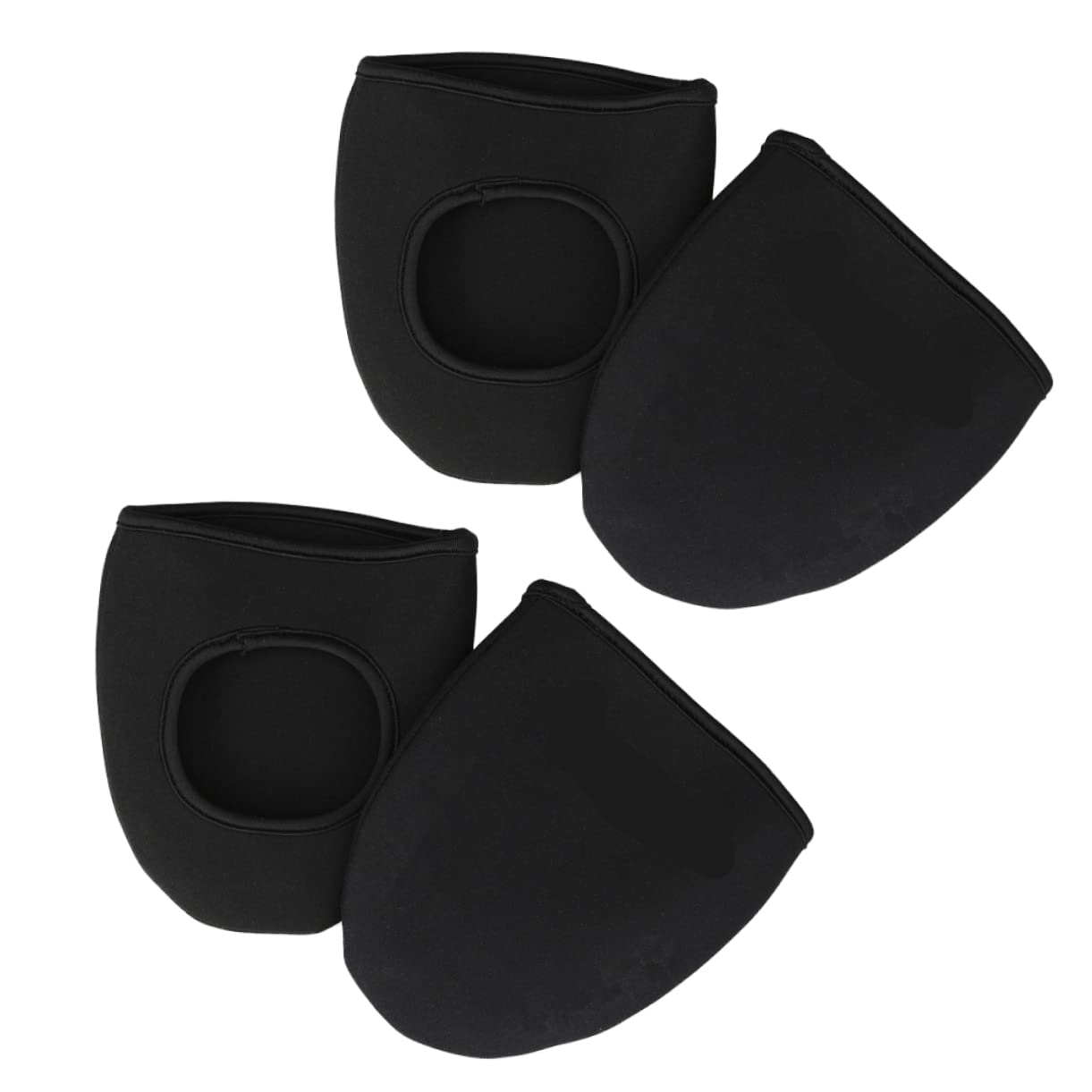 Amosfun 6 Pairs Waterproof Winter Overshoes - Thermal Bike Shoe Covers for Cycling & Motorcycle Riding - Keep Feet Warm in Cold Weather - Perfect for Commuting, Outdoor Sports & Winter Biking